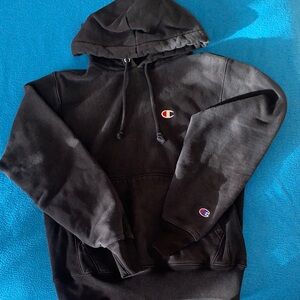 Champion Black Pullover Hoodie